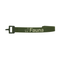 Green belt with 'Fauna' branding on a white background